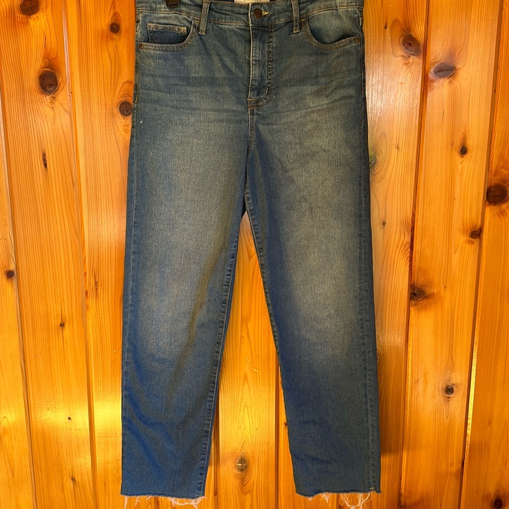 Slim straight jeans